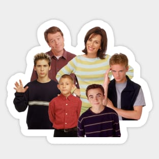 malcolm in the middle Sticker